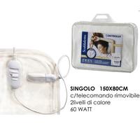 Scaldaletto Elettrico Termocoperta singolo Matrimoniale scalda sonno letto caldo