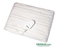SCALDALETTO ELETTRICO TERMOCOPERTA SINGOLO SCALDA SONNO LETTO CALDO 150 X 70 CM