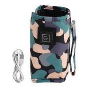 Scaldalviette da viaggio | Scaldalatte 30 cm | Scaldabiberon portatile di tipo C, anti-scottatura e anti-perdita, per auto, per bevande al latte materno e all'acqua