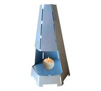 Scaldalviette - Scaldalviette a, riscaldatore decorativo versatile, accessorio per interno ed esterno, design regolabile in altezza, elegante giardino da ufficio |