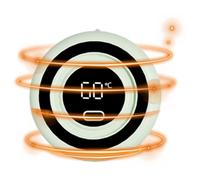 Scaldamani - 1500 MAh ABS, Supporto Per Telefono Per Paralume In PP | Pacchetti Caldi Con Display Digitale Da 45 A 60 ?, Design Sicuro Per Il Freddo | Cuscinetti Riscaldanti Le Mani - Sport