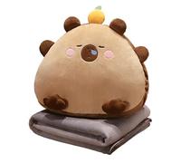 Scaldamani, cuscino e coperta 3 in 1, ultra portatile, essenziale da viaggio, perfetto per aerei, viaggi su strada, ufficio e casa