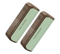 Scaldamani elettrici - 3 modalità regolabili portatili | 1 paio di scaldamani riutilizzabili per il freddo all'aperto, viaggi, escursioni, campeggio, sport, lavoro e altri luoghi