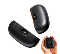 Scaldamani Elettrici,Dispositivo Riscaldante Con Display LED A 5 Marce Per Lo Stato,Scaldamani Portatile - Per Famiglia Escursionismo Sci Outdoor Indoor Lavoro Ufficio Studio Viaggio Pendolarismo