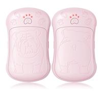 Scaldamani elettrici, set da 2 pezzi, batteria da 6000 mAh, scaldamani elettrici, riutilizzabili, ricaricabili, ideali per sport all'aria aperta, caccia, golf, campeggio, regalo caldo per donne,