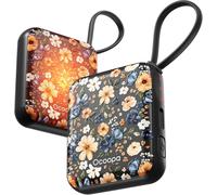 Scaldamani Elettrico 2 Pezzi, Portatile Scalda Mani USB Ricaricabile 4000Mah, 3