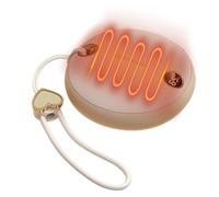 Scaldamani elettrico - Batteria ricaricabile da 5000 mAh, riscaldatore tascabile portatile riutilizzabile dispositivo di riscaldamento su entrambi i lati, scaldino elettrico compatto, scaldamani a