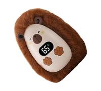 Scaldamani elettrico con temperatura regolabile, design animale | Scaldamani creativo a forma di animale del fumetto, mini scaldamani portatile USB tascabile, display digitale ricaricabile