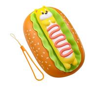 Scaldamani Elettrico | Power Bank con 3 Livelli di Calore, Batteria da 2000mAh, Design Cartoon,Scaldamani A Forma Di Hot Dog,per Uso in Scuola Casa Dormitorio Ufficio All'aperto e