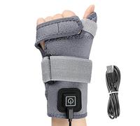 Scaldamani elettrico - Supporto per polso a 3 livelli di calore per il massimo comfort, cuscino riscaldante con temperatura regolabile, manicotto stabilizzatore per il pollice, per casa, lavoro