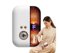 Scaldamani elettronici, ricaricabili, power bank da 4000 mAh, per uomo e donna, per campeggio, escursionismo, golf, all'aperto, casa, inverno, freddo, Natale