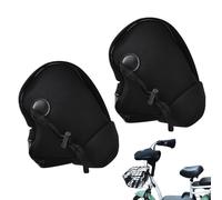 Scaldamani per motocicletta: guanti termici per manubrio, guanti impermeabili per manubrio | coperture spesse isolate per manubrio, paraorecchie protettivi per manubrio moto