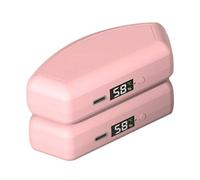 Scaldamani portatile con spacco magnetico, scaldamani tascabili, ricarica USB, piccoli gadget per riscaldamento elettrico, display digitale, per viaggi, inverno, da uomo, sci, caccia, campeggio, sci