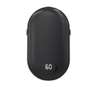 Scaldamani ricaricabile 2 in 1 da 5200 mAh e power bank, 3 temperature regolabili, portatile, regalo invernale