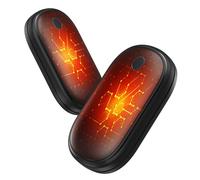 Scaldamani Ricaricabile, 2 in 1 Scaldamani Magnetico 5000mAh, Scalda Mani Elettrici USB-C, Certificato CE UL,3 Livelli di Temperatura, Per Campeggio All'aperto, Caccia e Golf (Schwarz)