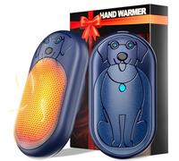 Scaldamani Ricaricabile 2 Pack, Scalda Mani Portatile Elettrico, Scaldamani Usb Riutilizzabile, Durata, Regali di Natale per Campeggio All'aperto, Caccia