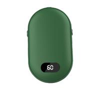 Scaldamani ricaricabile da 5200 mAh con alimentazione su entrambi i lati e autonomia di 20 ore.