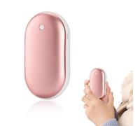 Scaldamani ricaricabile, scaldamani portatili: Nizirioo, scaldamani elettrici, 5200 mAh, USB, ricarica rapida per attività all'aperto, sci, campeggio per bambini, donne e uomini