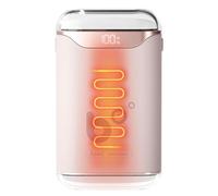 Scaldamani ricaricabile tramite USB per il campeggio - Display digitale per viaggi, viaggi, viaggi, escursionismo, sci, adulti, adolescenti