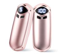 Scaldamani ricaricabili 2 Pack USB elettrico portatile AI scaldamani regalo | AI Smart Chips Warmer Riutilizzabile 3000mAh* 2 Riscaldatore Tasca per Campeggio Golf Sci Outdoor Pesca Caccia per Famiglia
