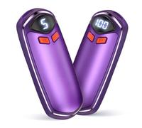 Scaldamani ricaricabili 2 Pack USB elettrico portatile AI scaldamani regalo | AI Smart Chips Warmer Riutilizzabile 3000mAh* 2 Riscaldatore Tasca per Campeggio Golf Sci Outdoor Pesca Caccia per Famiglia