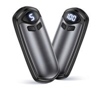 Scaldamani ricaricabili 2 Pack USB elettrico portatile AI scaldamani regalo | AI Smart Chips Warmer Riutilizzabile 3000mAh* 2 Riscaldatore Tasca per Campeggio Golf Sci Outdoor Pesca Caccia per Famiglia