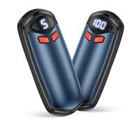 Scaldamani ricaricabili 2 Pack USB elettrico portatile AI scaldamani regalo | AI Smart Chips Warmer Riutilizzabile 3000mAh* 2 Riscaldatore Tasca per Campeggio Golf Sci Outdoor Pesca Caccia per Famiglia
