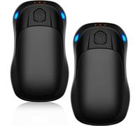 Scaldamani Ricaricabili, 2 Pezzi Elettrico Ricaricabile USB Scaldamani con Riscaldamento di Lunga Durata 20 Ore, Riutilizzabile Portatile Handwarmer per Donne Uomini Quando Freddo