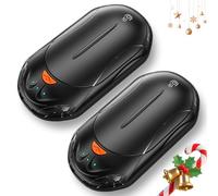 Scaldamani ricaricabili AI, 2 confezioni da 6000 mAh, scaldamani elettrici a riscaldamento lungo 20 ore, adatti per sport all'aria aperta, campeggio, caccia, golf, regali caldi per Natale, uomini e
