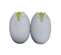 Scaldamani ricaricabili, confezione da 2, scaldamani elettrici magnetici da 6000 mAh, scaldamani tascabili riscaldanti USB(White)