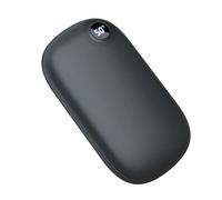 Scaldamani ricaricabili, riscaldatore tascabile elettrico portatile da 10000 mAh e USB riutilizzabile Power Bank Scaldamani caldo double-face Regalo per uomo donna Inverno all'aperto Raynauds