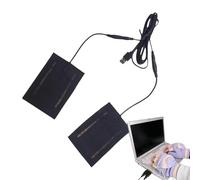 Scaldamani riscaldati USB per guanti, cuscinetti riscaldanti in fibra di carbonio 2 in 1, veloce e flessibile, 5 V, ricaricabile, per sport all'aperto, lavoro d'ufficio, pendolarismo e hobby, per