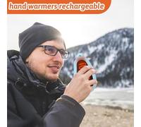 Scaldamani Riutilizzabili Ricaricabili Riutilizzabili Con 5 Temperature E | Piccoli Scaldamani Per Clima Freddo Per Donne Uomini Ufficio Viaggio Pesca Campeggio Trekking Camminata Golf