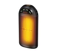 Scaldamani Tascabile Ricaricabile | Scaldamani Elettrico Portatile con Luci per Esterno | Tascabile Portatile per Escursionismo Sport Invernali Campeggio All'aperto