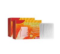 Scaldamani usa e getta - Calore costante di lunga durata, perfetto per la stagione fredda, fino a 10 ore di calore, 20 pezzi per scatola (D-40pcs)