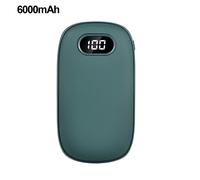 Scaldamani USB Ricaricabile e Power Bank Doppia Funzionalit?? 6000mAh