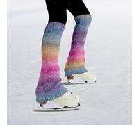 Scaldamuscoli da pattinaggio Calzini alti senza piede per la danza classica