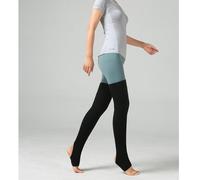 Scaldamuscoli invernali da donna, lunghi, in maglia, sopra il ginocchio, con