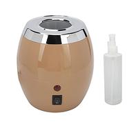 Scaldaolio Automatico Antigoccia, Scaldaolio per Massaggio a Bottiglia Singola, Riscaldamento a 360 Gradi, Leggero, 60°C per Salone (Spina europea 220-240 V)