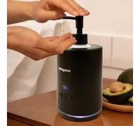 Scaldaolio professionale per massaggi, dispenser per lozioni da massaggio, riscaldatore intelligente per oli essenziali per spa, saloni e barbieri, con due dispenser per bottiglie di olio, temperatura