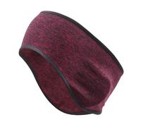 Scaldaorecchie, calde da donna - Paraorecchie da donna in lana con fascia per l'inverno, attrezzatura da corsa, fascia per il sudore che assorbe l'umidità, elastici per le orecchie invernali