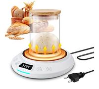 Scaldapasta con piastra riscaldante e termostato preciso fino a 1°C (21-38°C), timer 24 ore e funzione di memoria, dispositivo di riscaldamento automatico on/off, ideale per la panificazione e la ferm