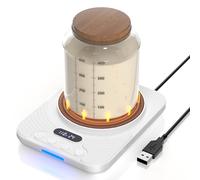 Scaldapasta per Lievito Madre,Regolazione Precisa di 1°C (21-43°C),Tappetino Riscaldante per Lievito Madre con Timer da 24 ore & Funzione di Memoria,Ideale per Panificazione & Fermentazione (Bianco)