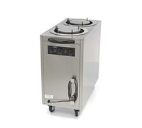 Scaldapiatti 80 Piatti Fino Ø 30 cm su Ruote - Armadio Scaldapiatti Professionale - Acciaio Inox - Scaldapiatti