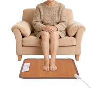 Scaldapiedi, 30 x 50 cm, riscaldamento a pavimento, 50 W, riscaldato, 20 °C, per appartamenti, uffici, sotto scrivanie