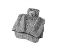Scaldapiedi, borsa dell'acqua calda per piedi con rivestimento in morbida peluche, stile B per uomini e donne