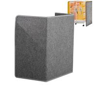 Scaldapiedi da Scrivania | Scaldapiedi Silenzioso | Forma a U Avvolgente Elettrico Silenzioso Regolabile 5 Impostazioni Sicuro Sotto Scrivania,Per Casa, Ufficio, Appartamento, Camera Da Le