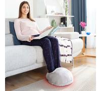 Scaldapiedi elettrico 2 in 1, pantofole riscaldate e comode per la casa e l'inverno