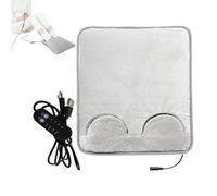 Scaldapiedi Elettrico | Calze Riscaldate Inverno Riscaldamento Rapido | Temperatura regolabile USB Per Gambe Crampi Freddo | Adulti Ufficio Soggiorno Dormitorio Casa Inverno