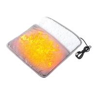 Scaldapiedi elettrico - Copertura morbida a riscaldamento rapido, scaldapiedi riscaldato per camera da, ufficio, scrivania, casa | Cuscino riscaldante invernale per interni, per relax, comfort